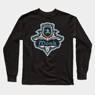 D&D Monk Class Crest Long Sleeve T-Shirt